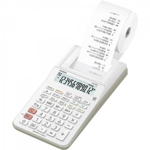 Miniatura: Calculadora de Mesa Bobina 12 Dígitos Preto Casio