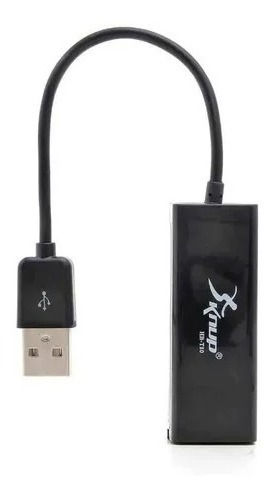 Miniatura: Cabo Conversor Knup HB-T80 USB 2.0 M X Rede RJ45 F 10/100