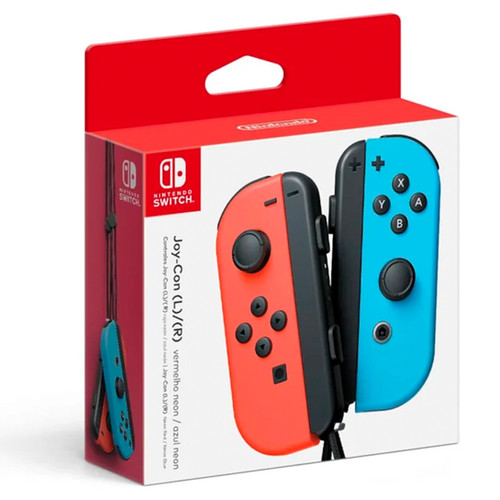 Controle Original Nintendo Joy-con (esquerdo E Direito) Vermelho