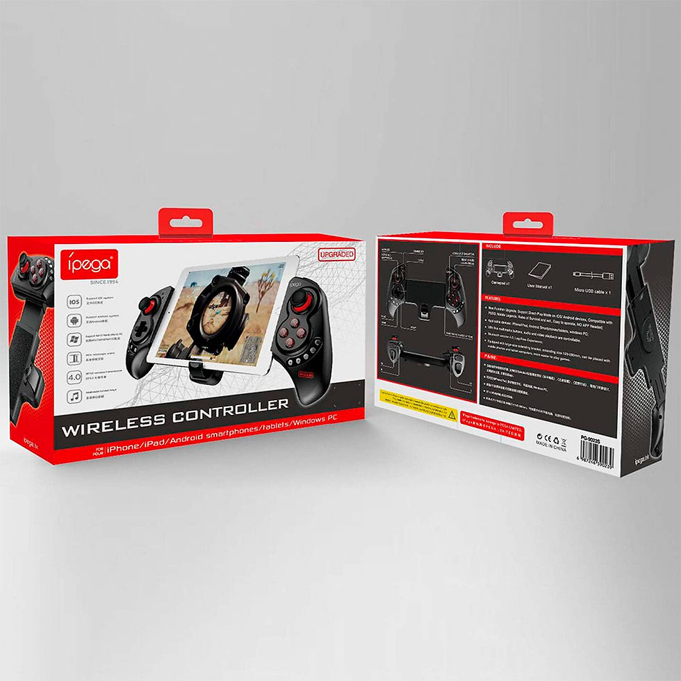Miniatura: CONTROLE GAMEPAD IPEGA CELULAR IPEGA  ANDROIDE/PC/PS3/IOS11.0/IOS12/IOS13