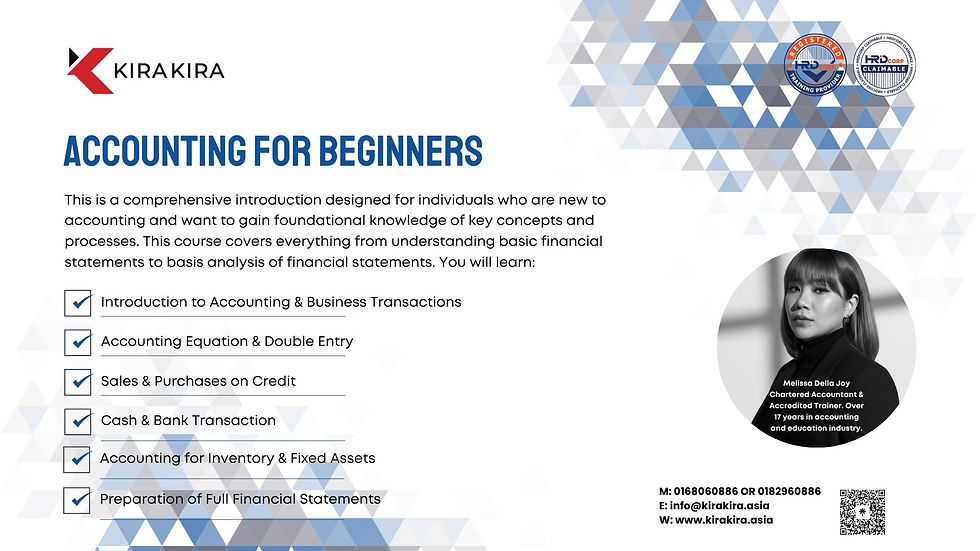 Accounting For Beginners