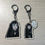 Thumbnail: TRANSPARENT ARCYCLIC KEYCHAIN 50 PIECES