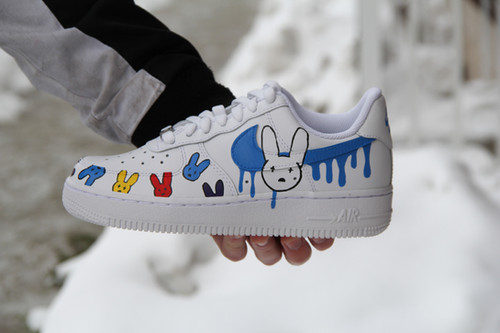 Akatsuki Reflective Itachi Af1 Af1 Sneakers Custom Bad Bunny Air