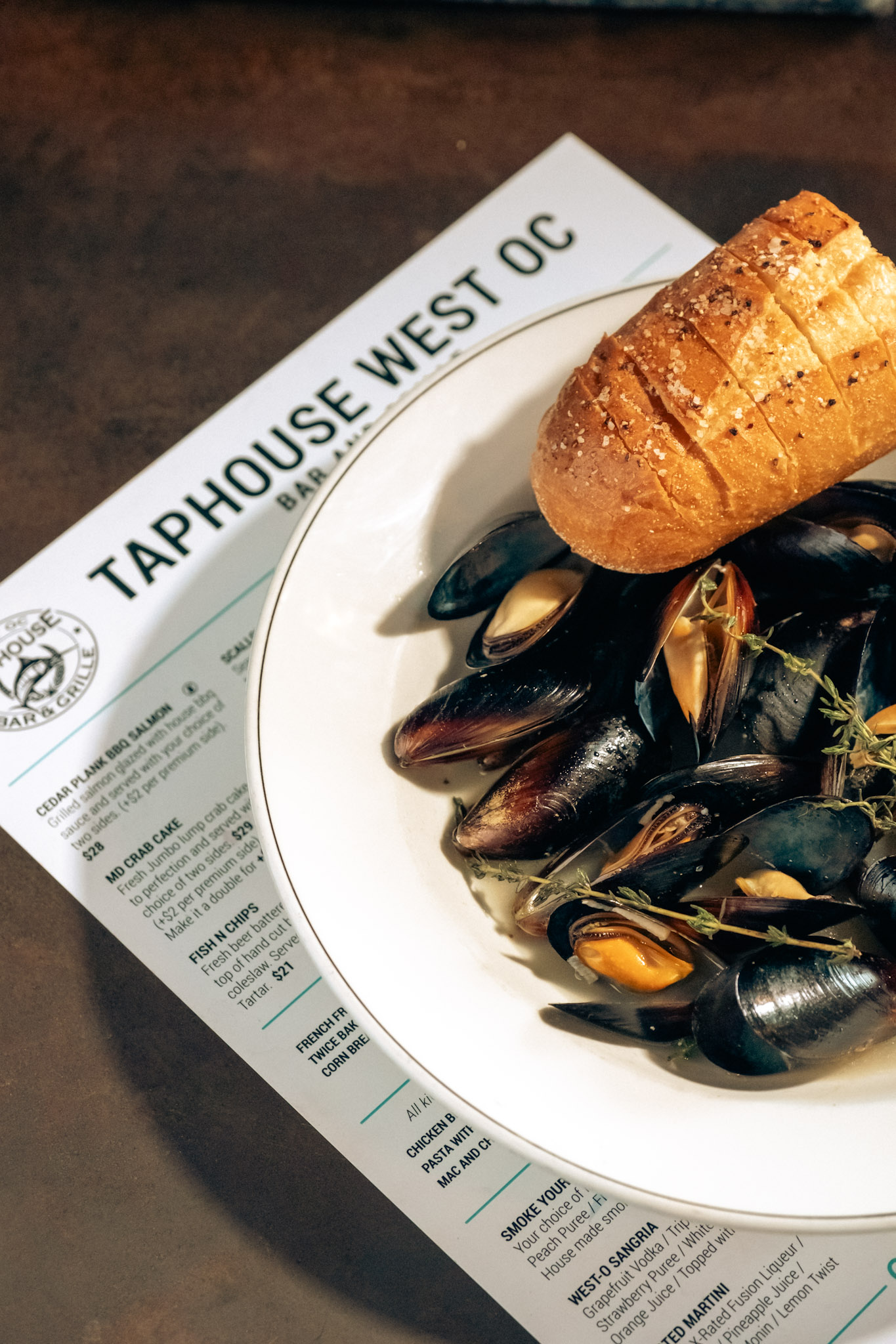 Taphouse West food
