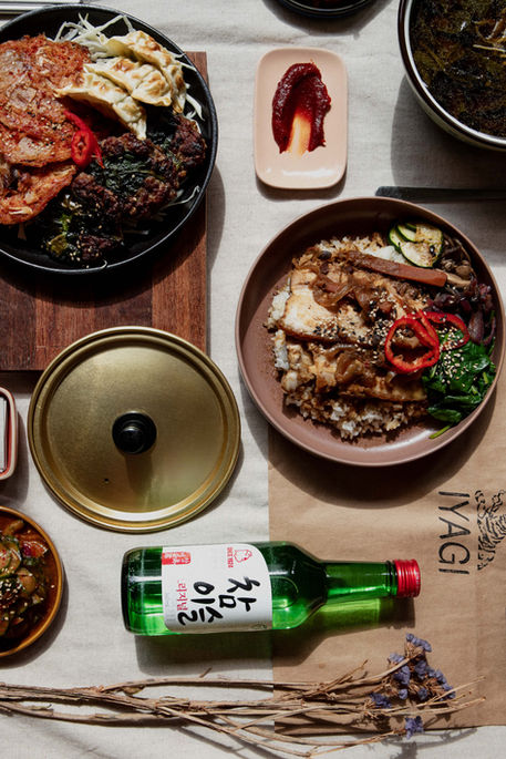 iyagi bruxelles korean kitchen top view