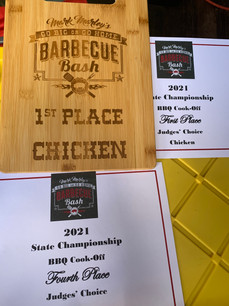 Scotts BBQ Shack 1st Place Chicken