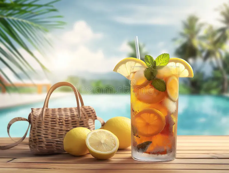 Citrus-Infused Iced Tea