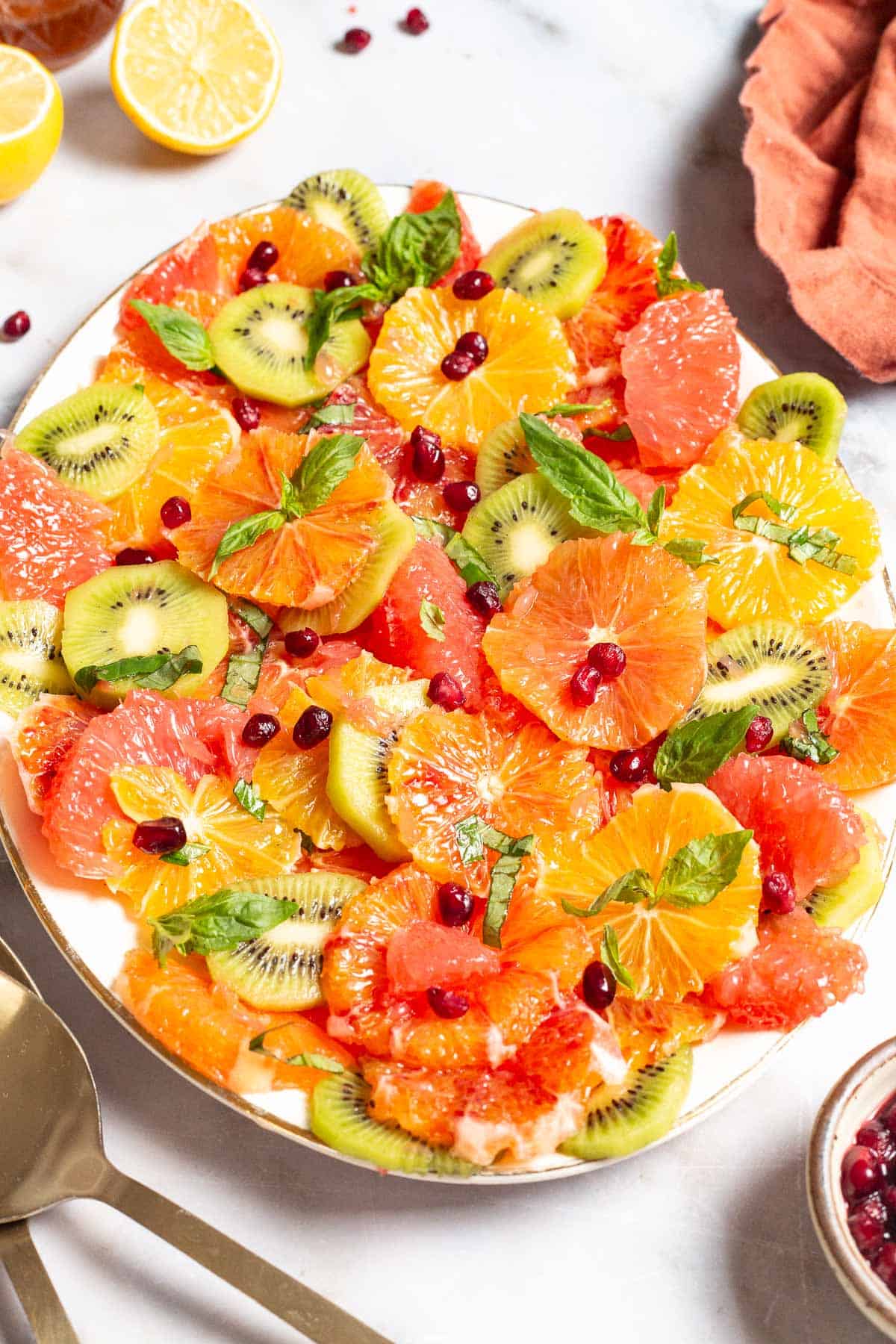  Tropical Fruit Salad with a Citrus Twist