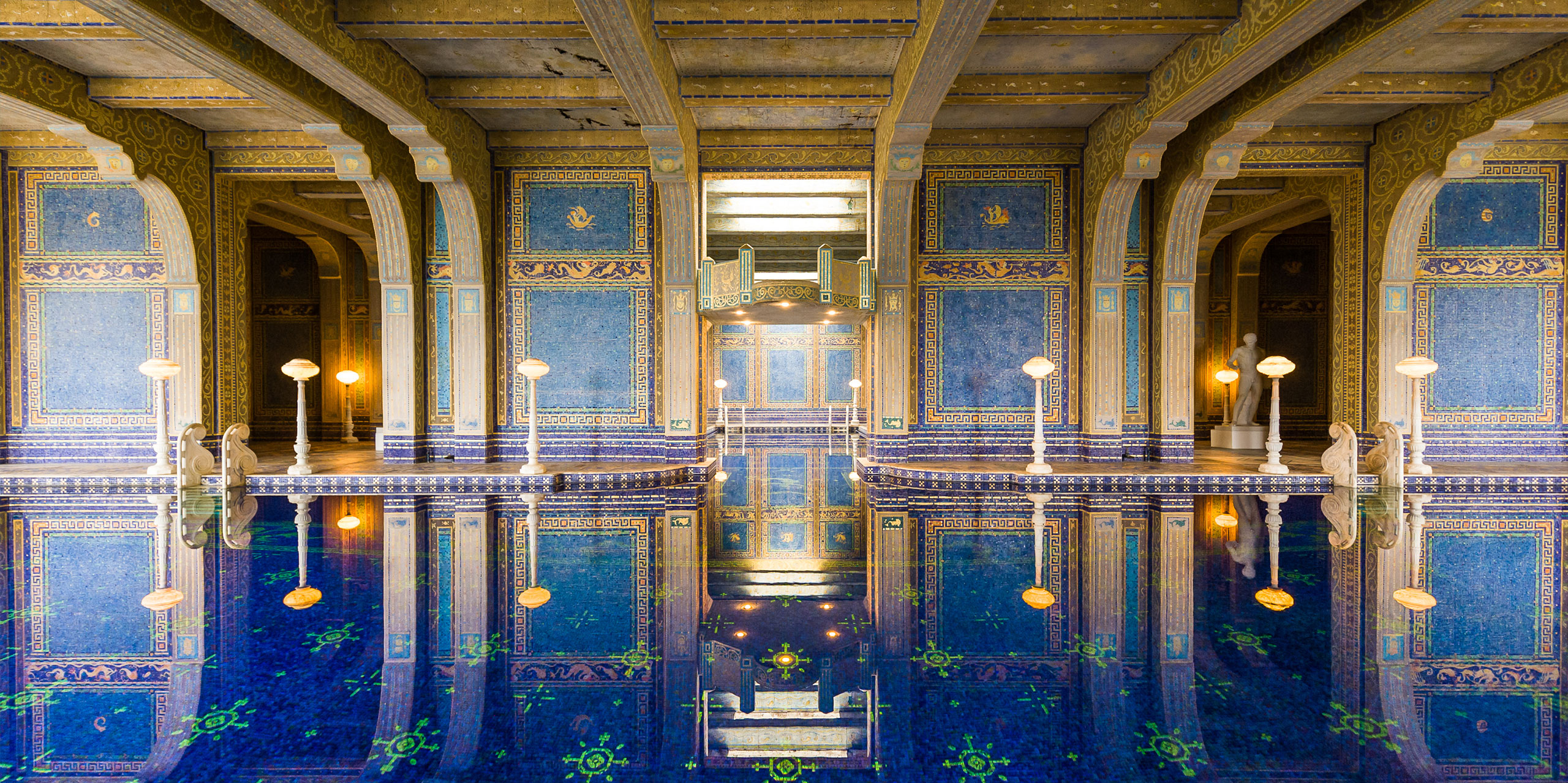 Modern pool