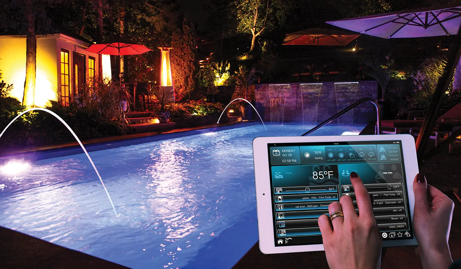 Smart pool