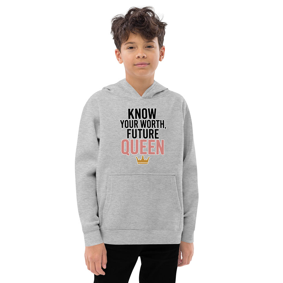 Thumbnail: Kids fleece hoodie