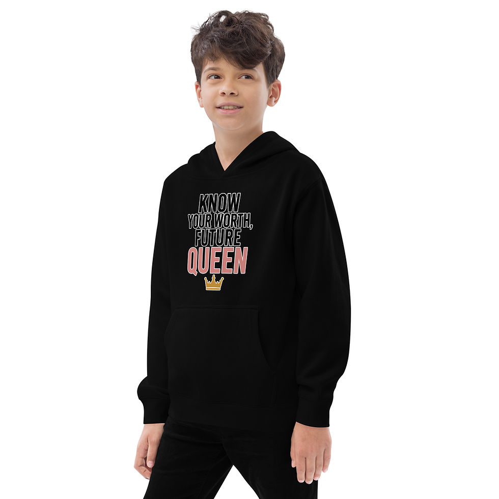 Thumbnail: Kids fleece hoodie