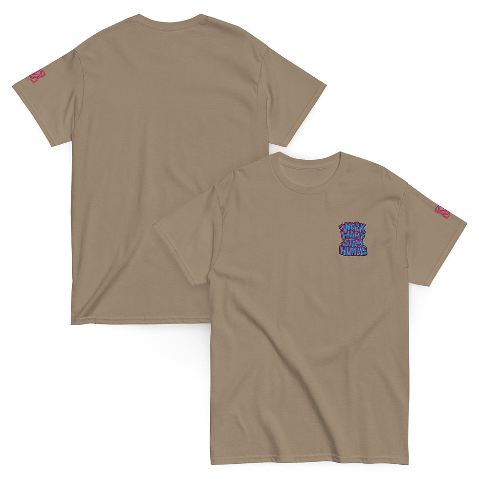 Thumbnail: Work Hard stay humble classic tee