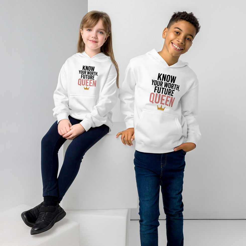 Thumbnail: Kids fleece hoodie