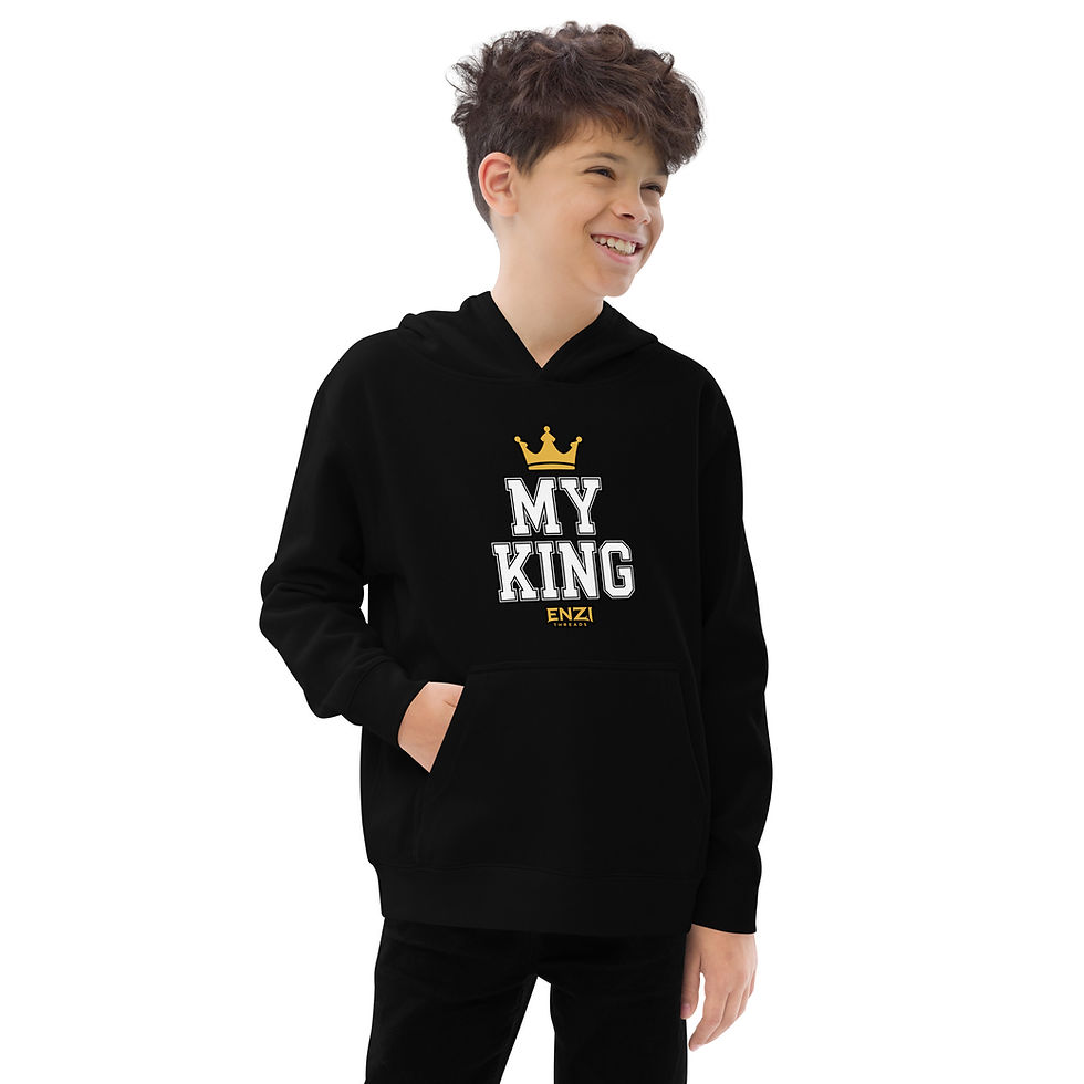 Thumbnail: Kids fleece hoodie