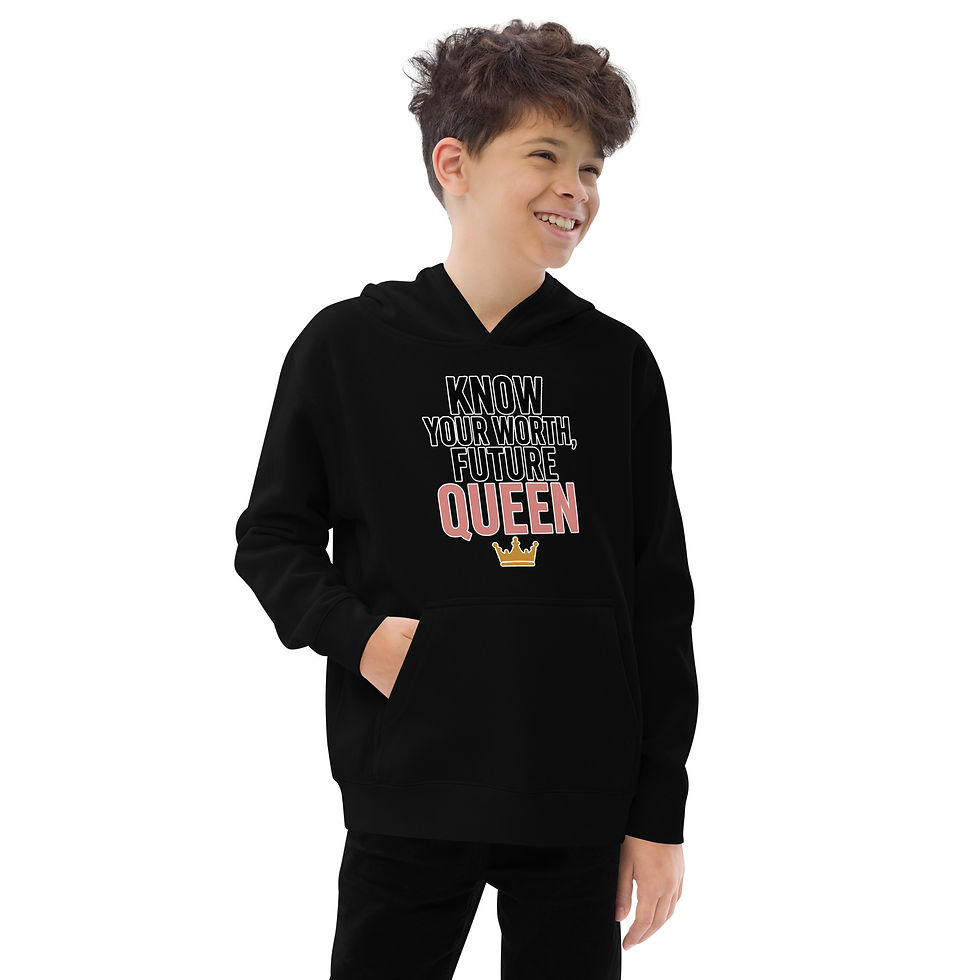 Thumbnail: Kids fleece hoodie