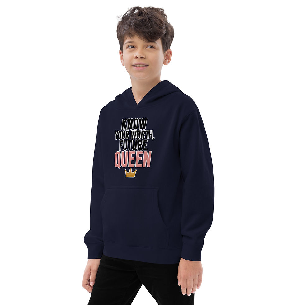 Thumbnail: Kids fleece hoodie