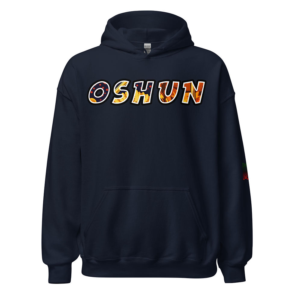 Thumbnail: Oshun: Goddess of fresh water, love, fertility, and wealth. Hoodie