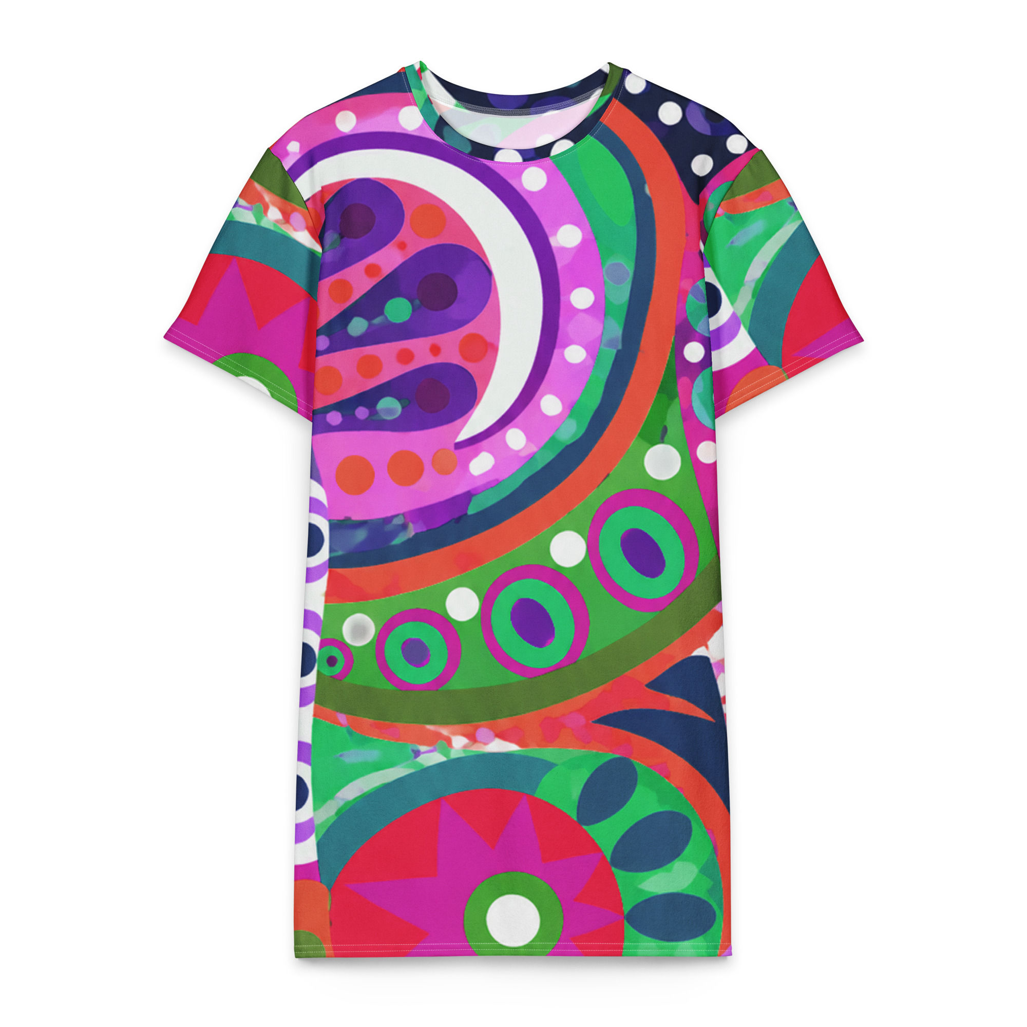 Soul Spiral t-shirt dress