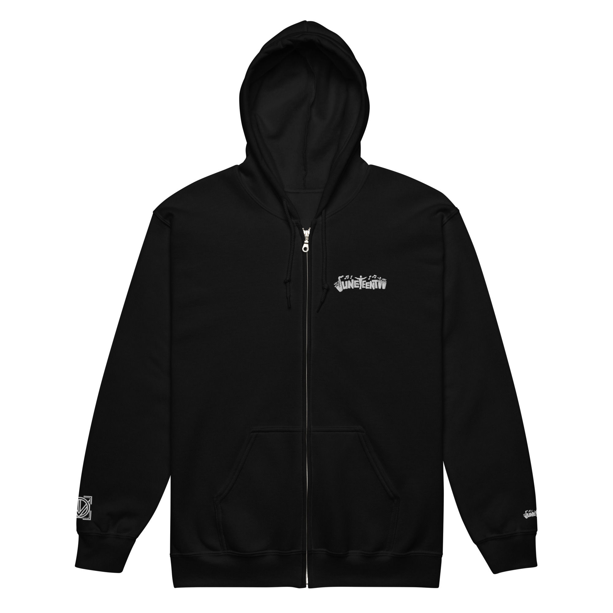 Juneteenth Party zip hoodie