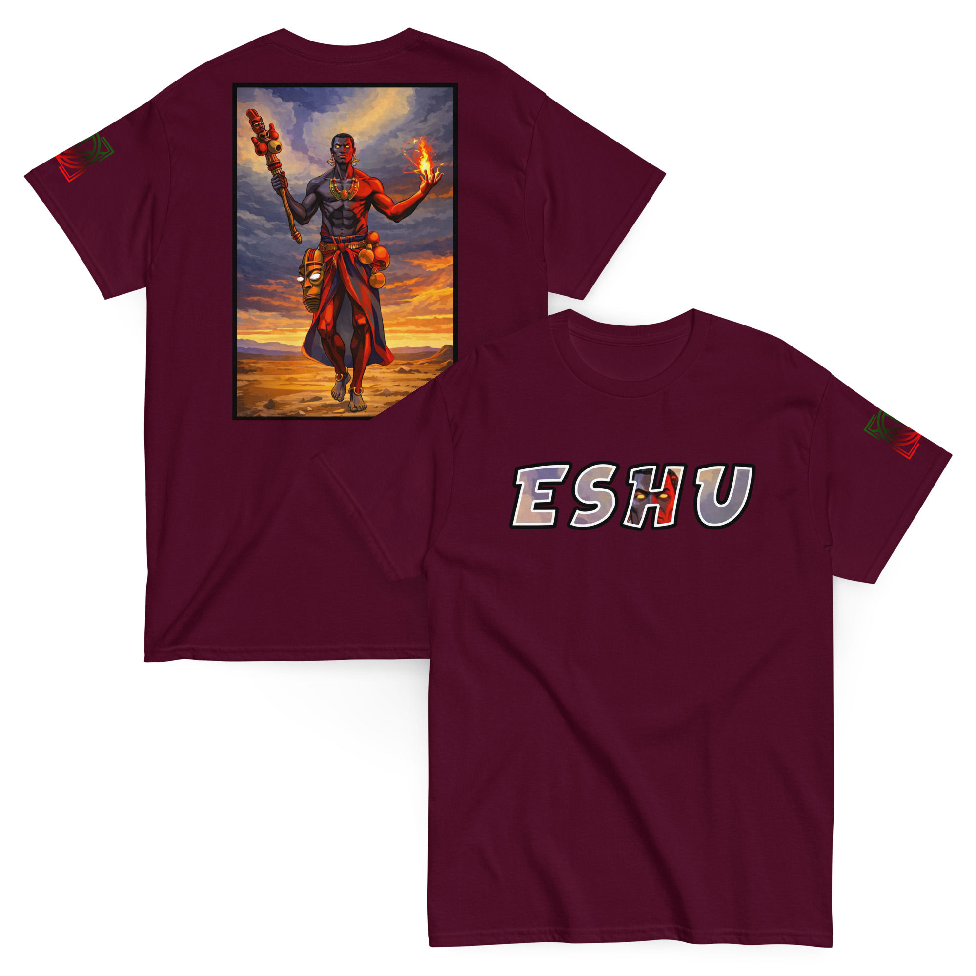 Eshu/Elegua: Trickster deity of crossroads, doors, and beginnings Tee