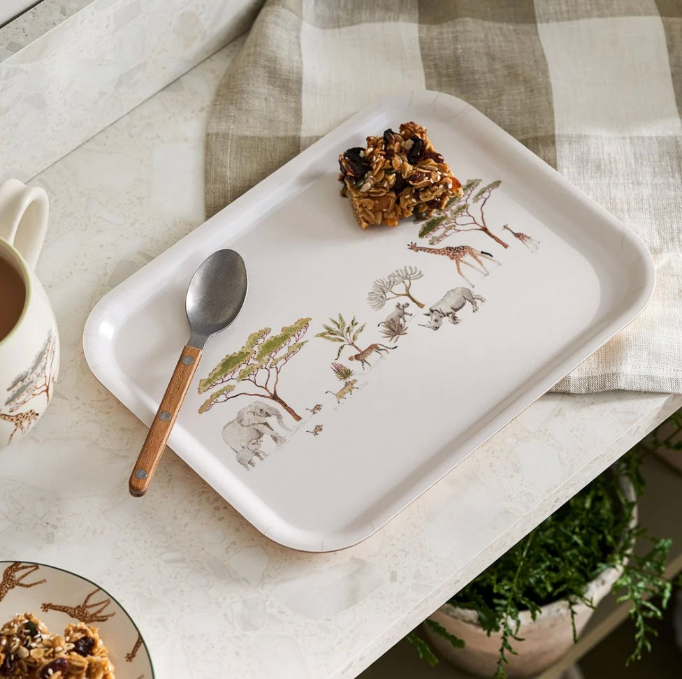 Hambwrdd Bach / Small Tray - Wild Savannah