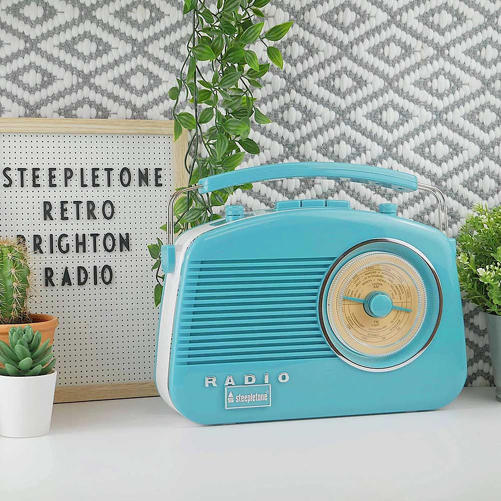 Thumbnail: BRIGHTON - Radio arddull Retro Clasurol