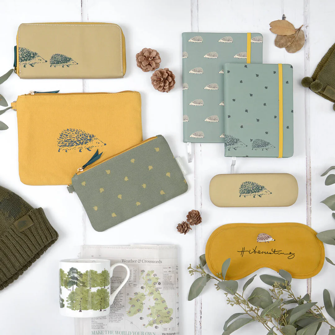 Canvas Pouches - Draenog / Hedgehog