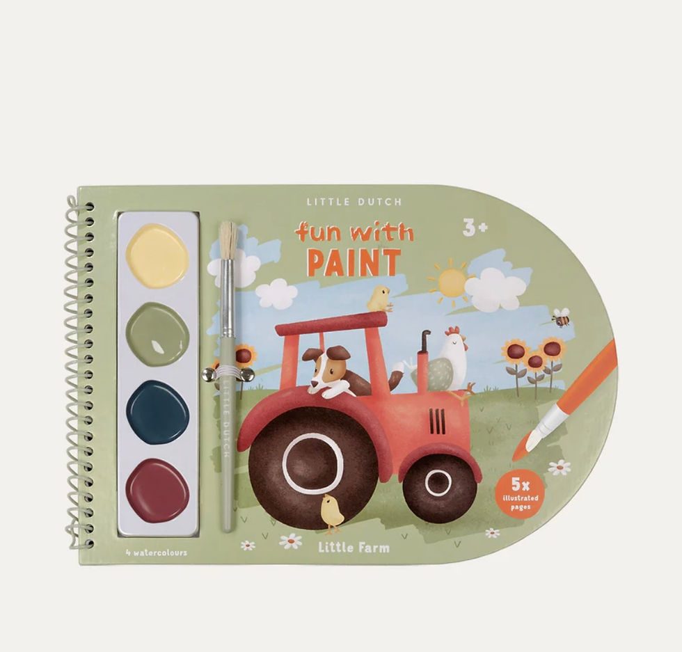 Thumbnail: Llyfr Peintio / Paint Book - Little Farm