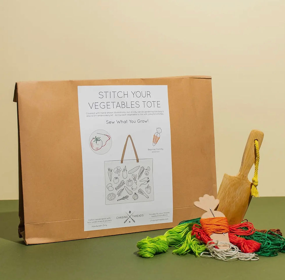 Thumbnail: Stitch your Vegetables Tote Bag