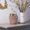 Thumbnail: Wya glas gyda bloda / Blue eggs with flowers