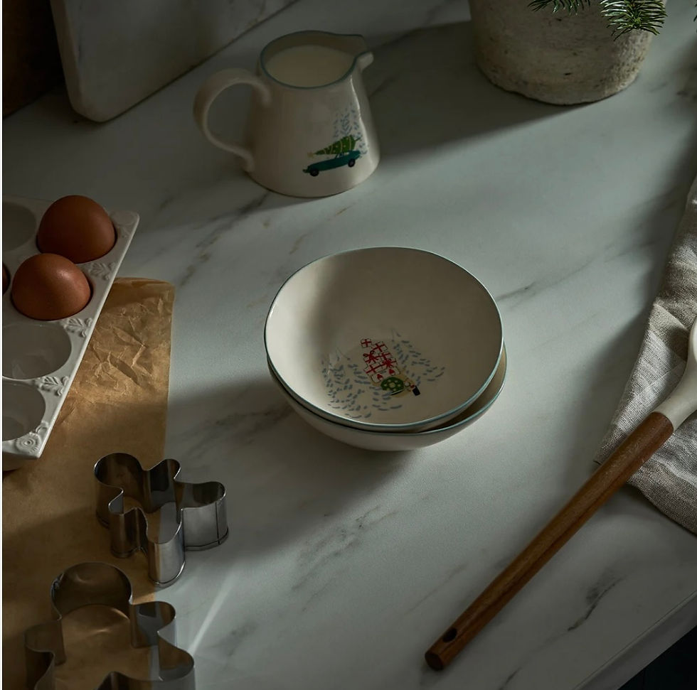 Powlen Byrbrydau / Nibble Bowl - HomeFor Christmas