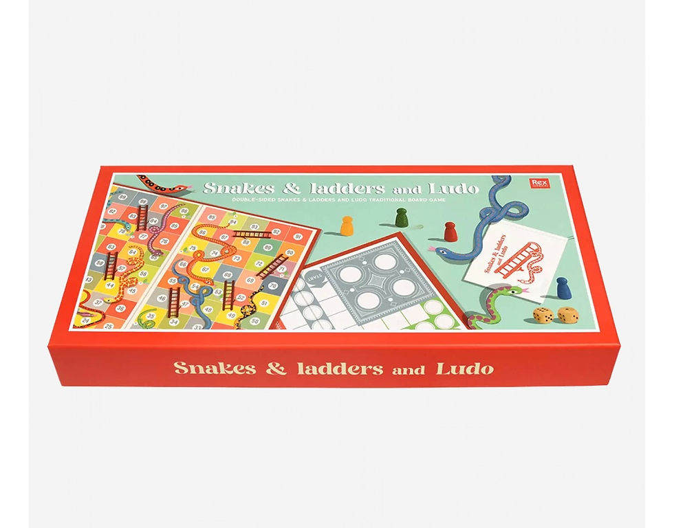 Thumbnail: Snakes and Ladders + Ludo - Double Sided Games