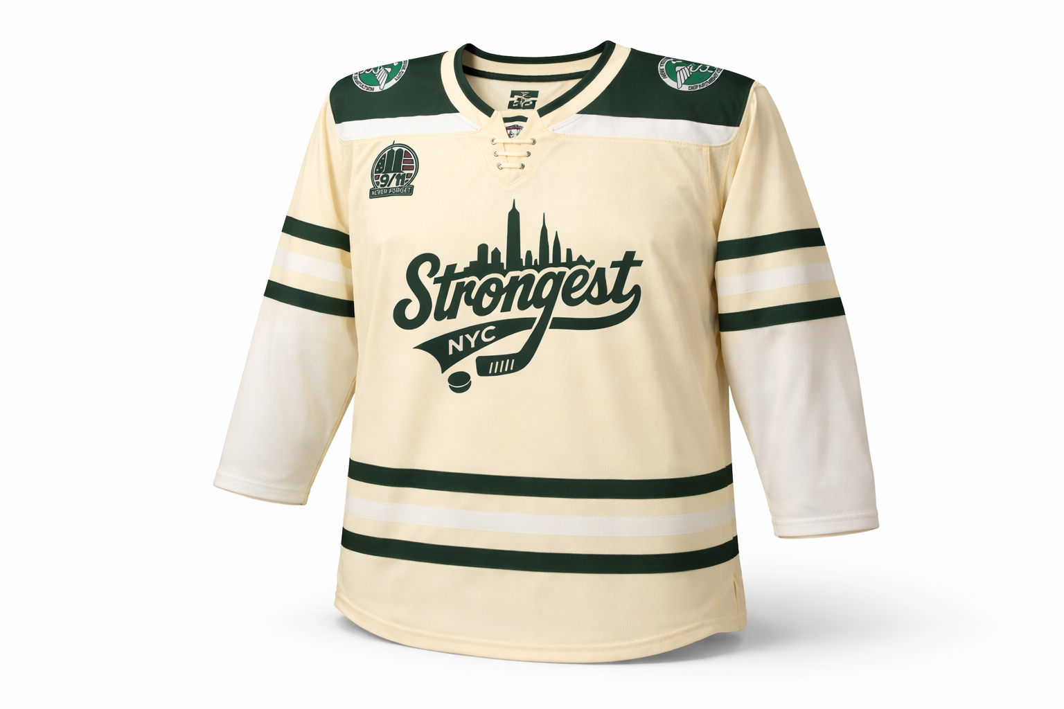 DSNY HOCKEY AWAY JERSEY - (CREAM) (ADULT)