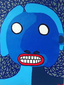 La femme Bleue