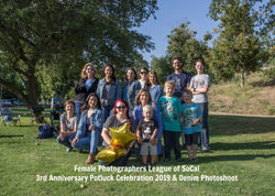 anniversary shoot with the female photographers league of socal denim jeans guess