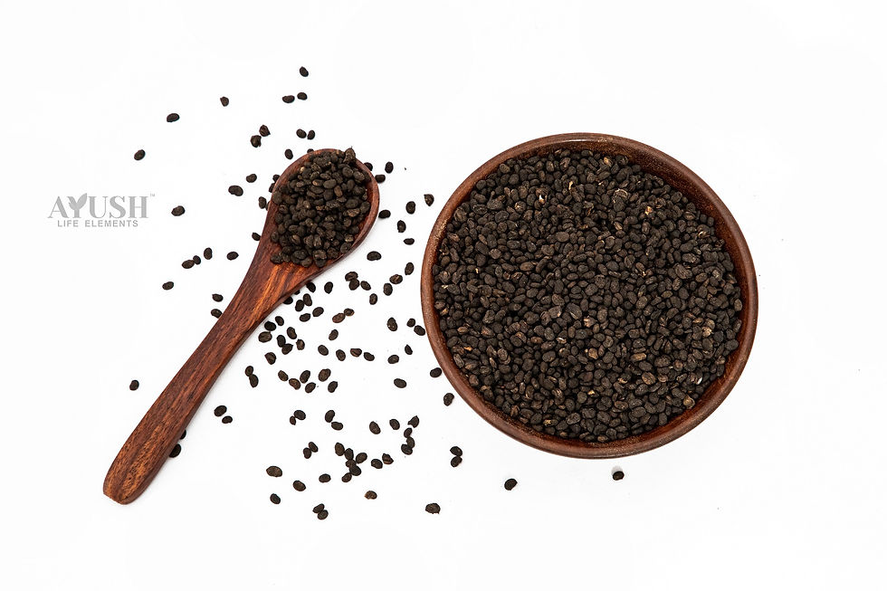 Babchi Seeds | Psoralea Corylifolia image by Ayush Life Elements