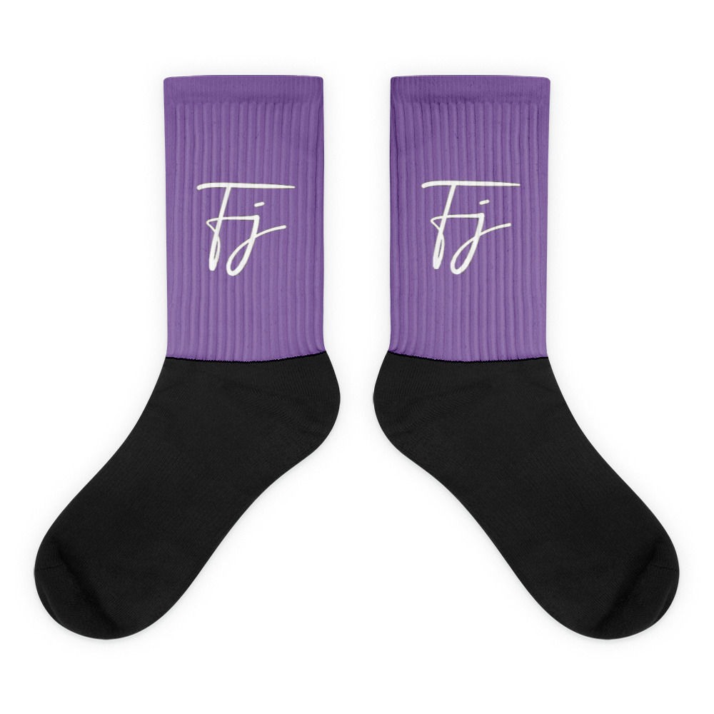 Purple Fj Socks