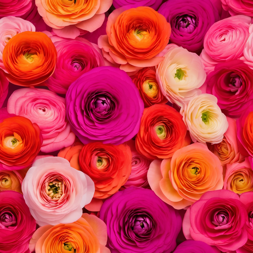 Ranunculus Bloom Selection