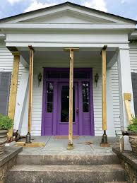 porch pulling away from front of home