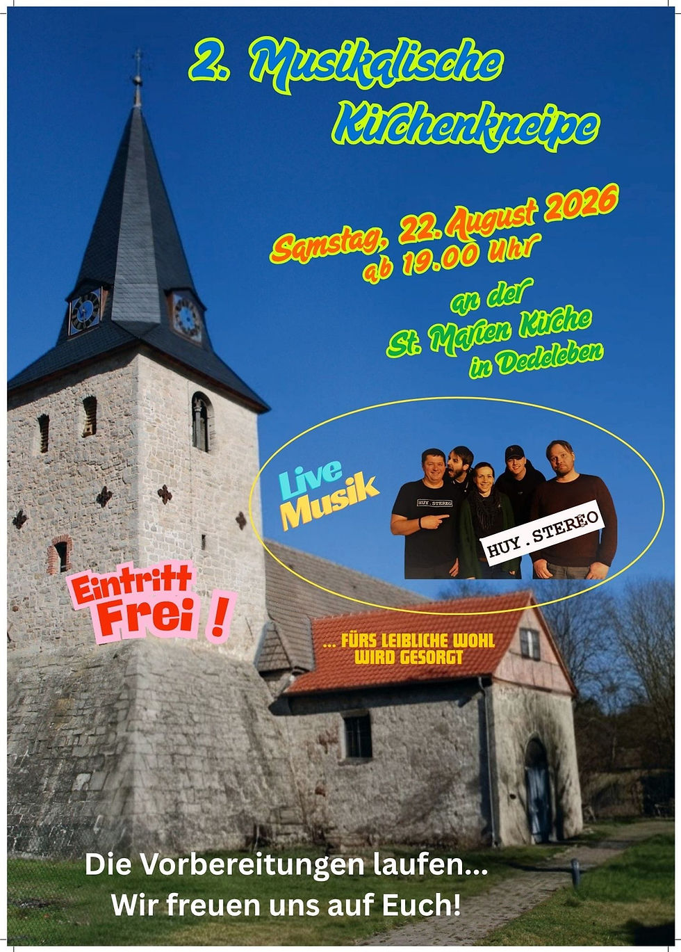 Kirchenkneipe in Dedeleben