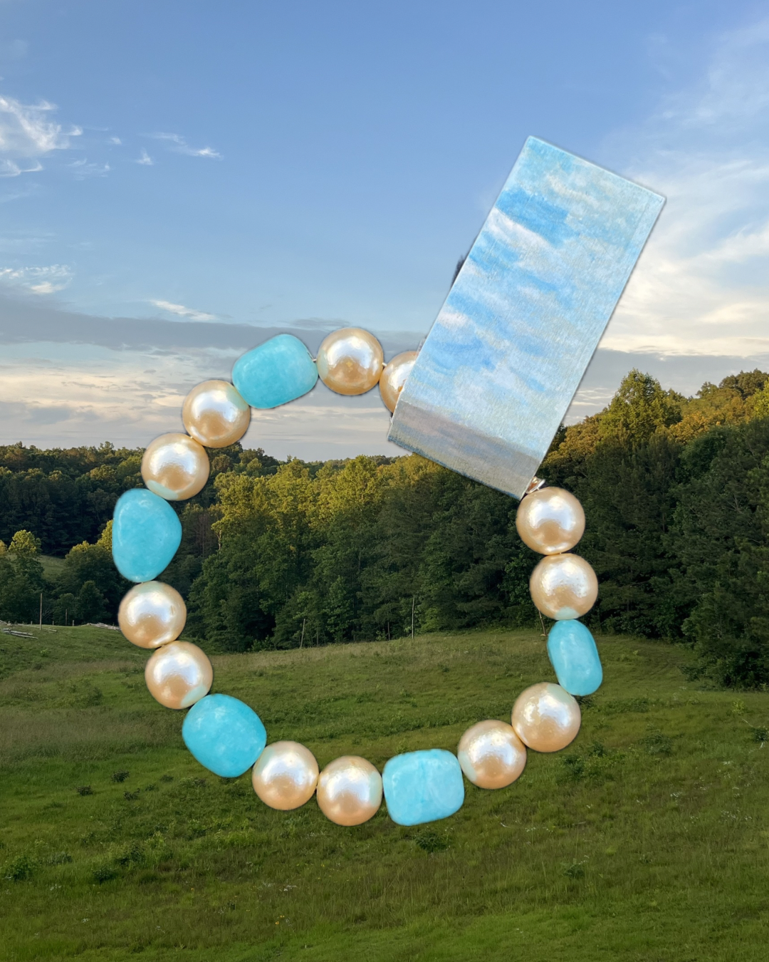 PEARL BEADED BRACELET