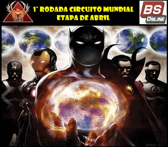 4° ETAPA DO CIRCUITO MUNDIAL ONLINE: PRIMEIRA RODADA