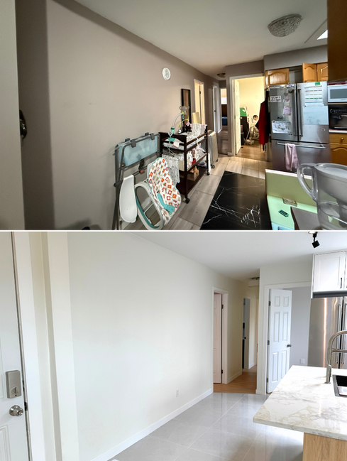 地板 牆面 Before/After