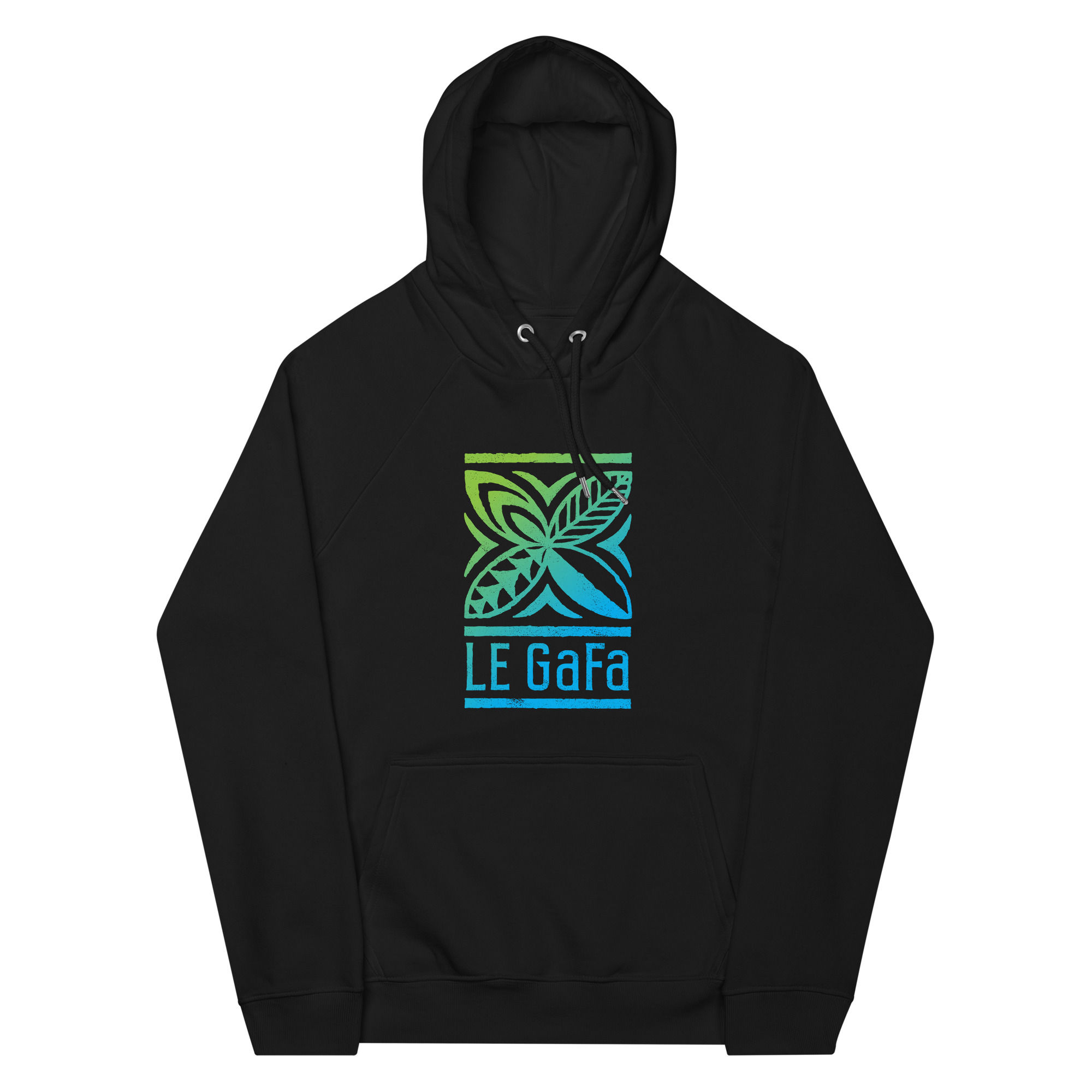 LE GaFa Unisex eco raglan hoodie