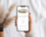 watercolour venue digital save the date mobile save the date text