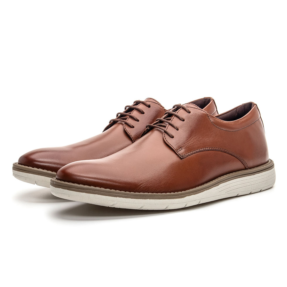 Miniatura: Sapato Social Oxford Masculino 5304 em Couro