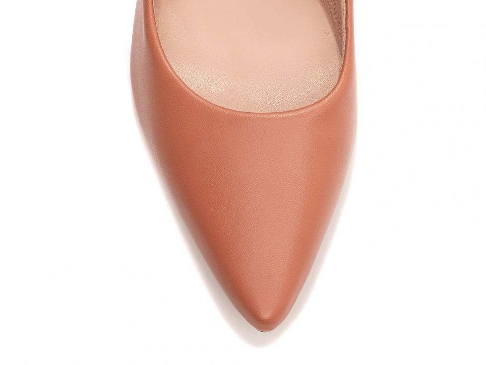 Miniatura: Sapato Scarpin Salto Alto Grosso Fosco