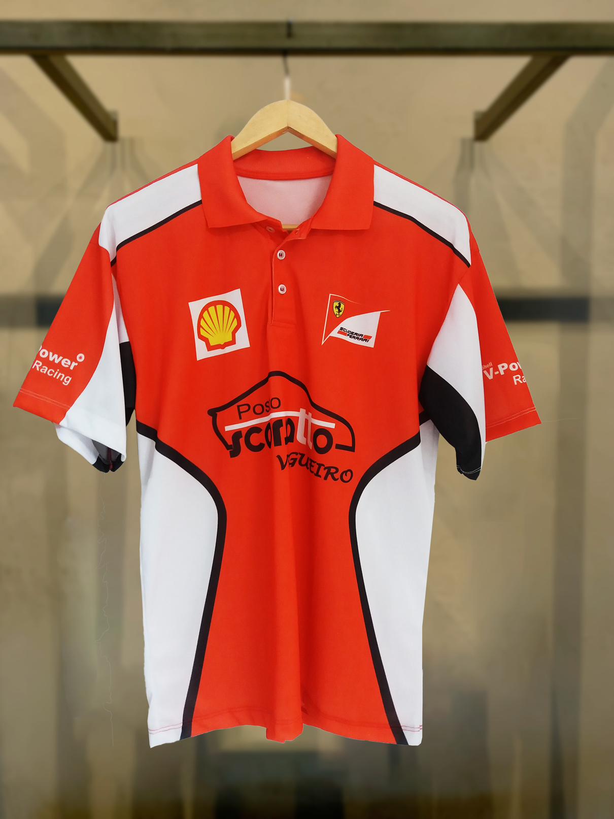 Sports - Camiseta Gola Polo com botões