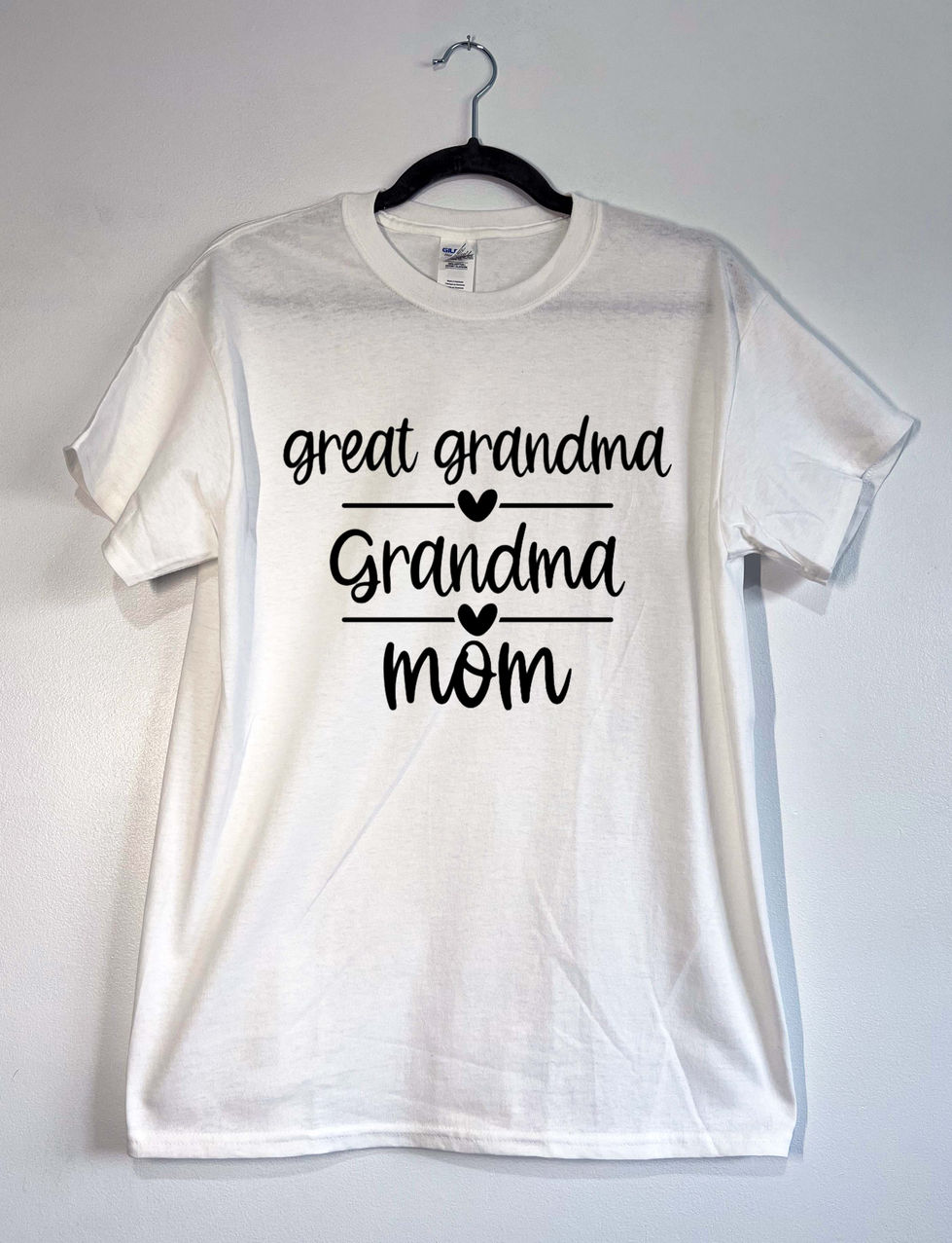 Great grandma grandma mom shirt